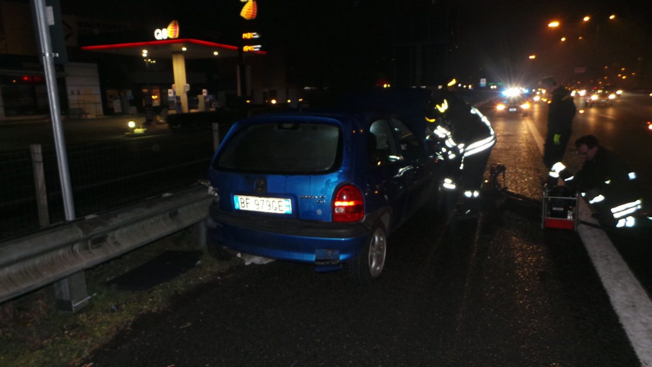 Due tamponamenti e uno schianto in superstrada