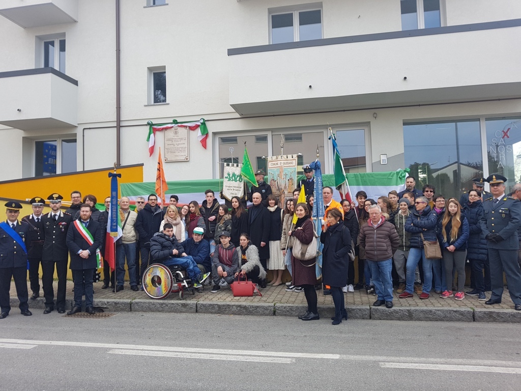 Targa all’ex sindaco Barzaghi: cerimonia a Giussano