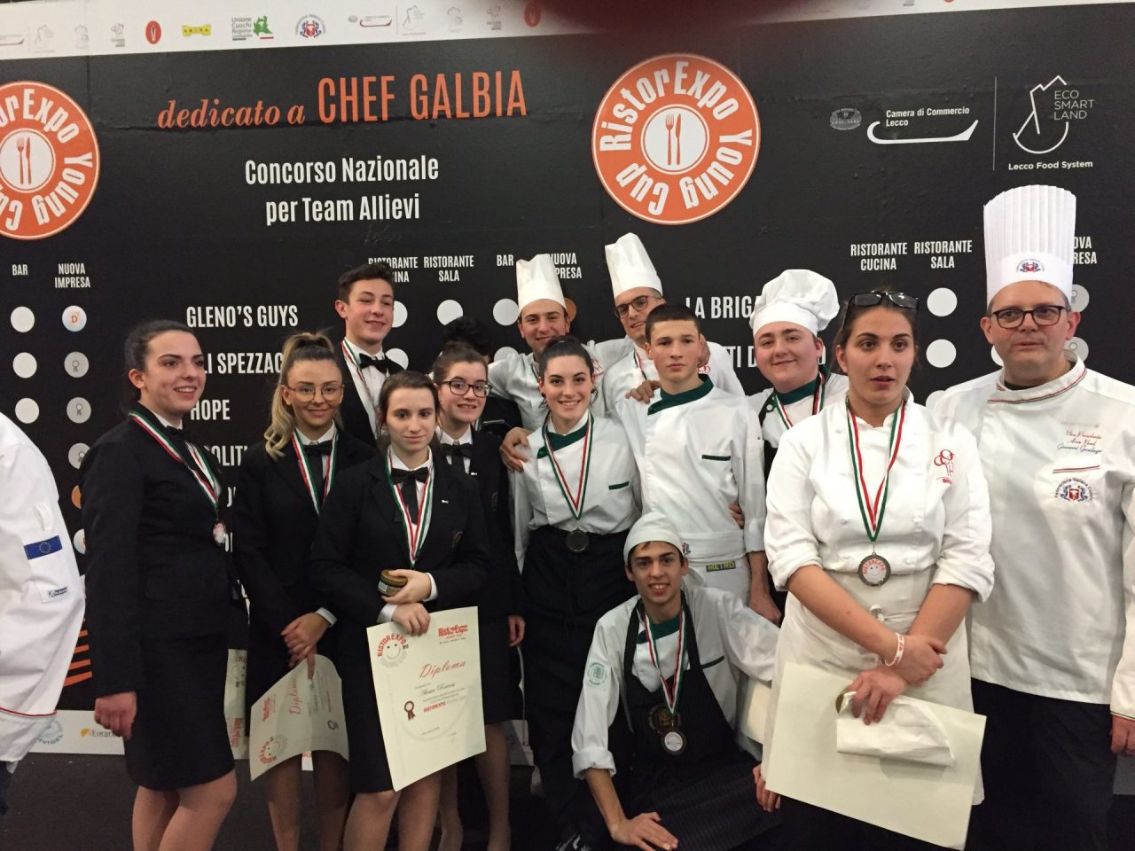 Studenti protagonisti nei concorsi fra chef