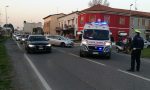 Violento scontro, centauro in ospedale