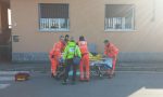 Ciclista investita finisce in ospedale FOTO