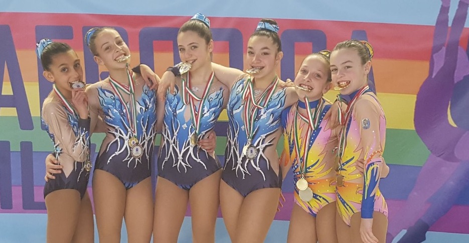 Ginnastica Tritium, pioggia di medaglie “pesanti” ai Regionali di Aerobica