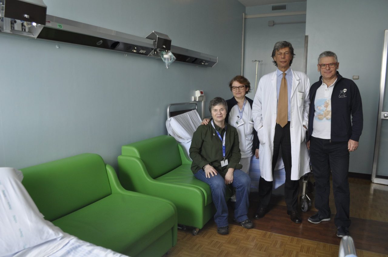 L’Abio Brianza regala 15 poltrone letto alla pediatria del Bassini