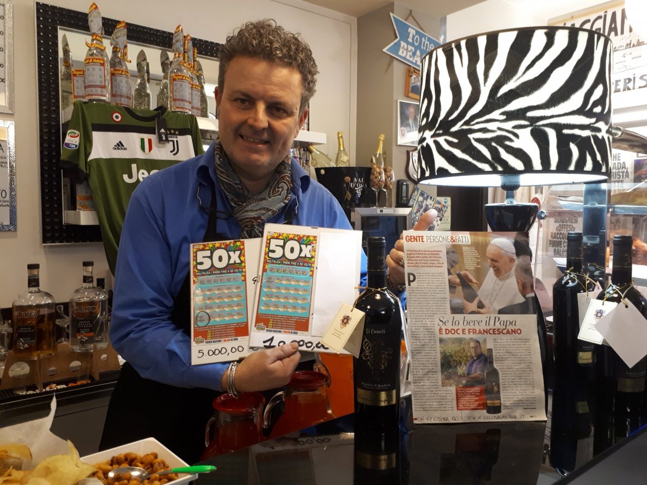 Doppia vincita all’Alan bar