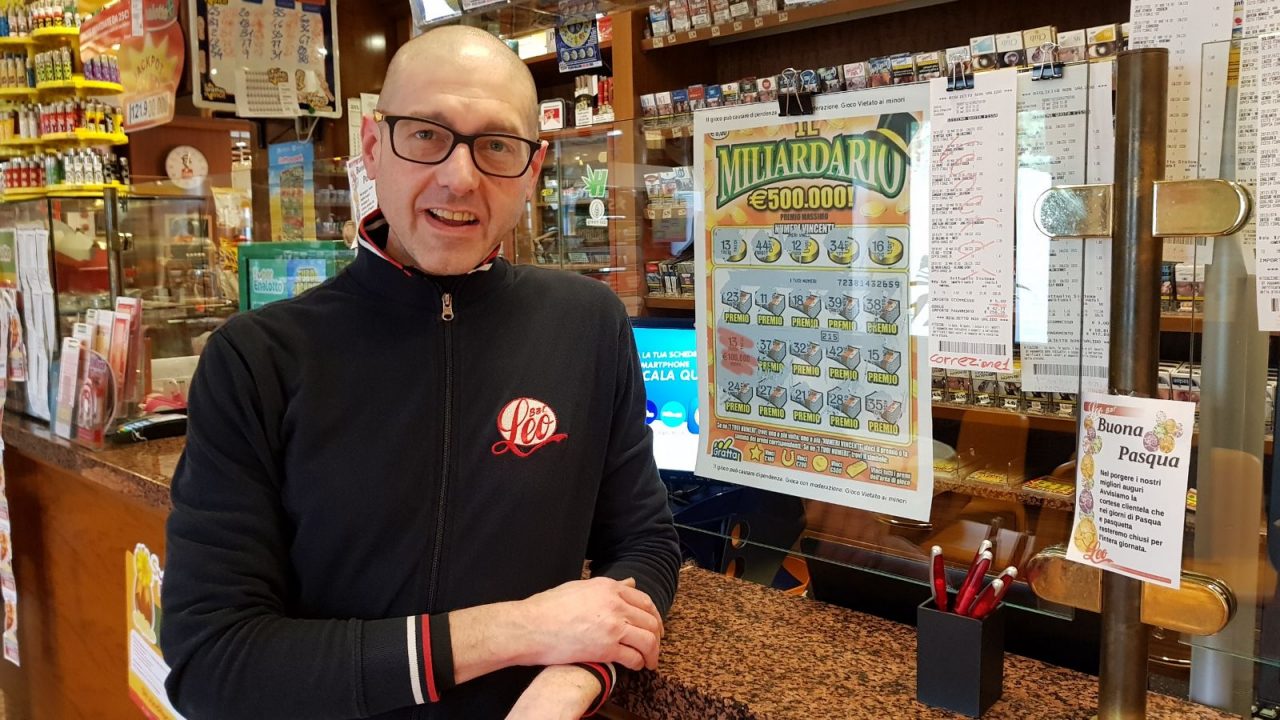 Vinti 100mila euro con un “Gratta e vinci” grazie al 13