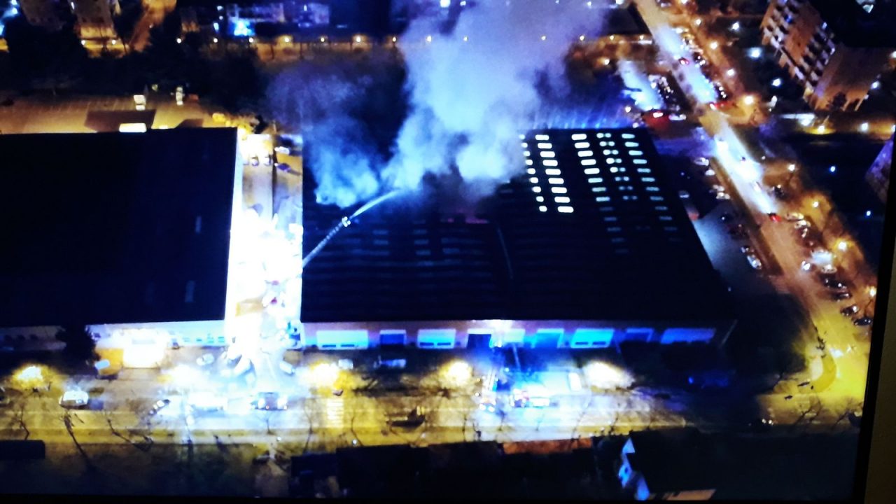 Incendio Seregno