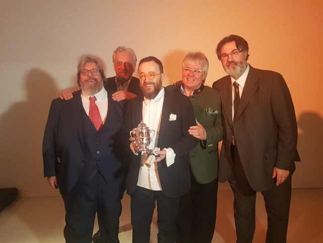 Lo chef Giancarlo Morelli premiato a RistorExpo2018