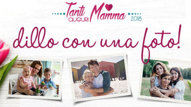 Tanti auguri mamma! Dillo con una foto!