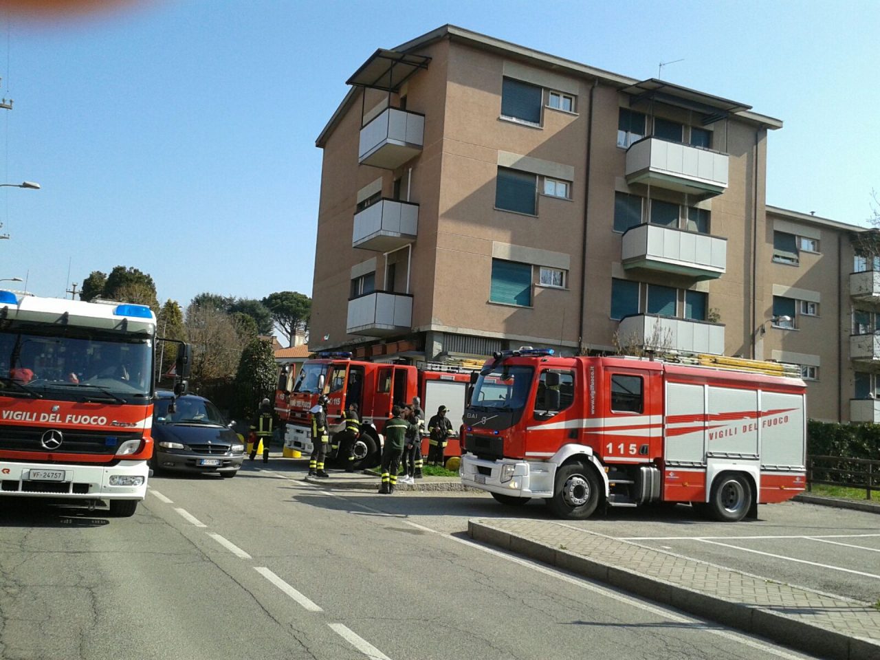 Fuga di gas a Triuggio: intervengono i Vigili del Fuoco
