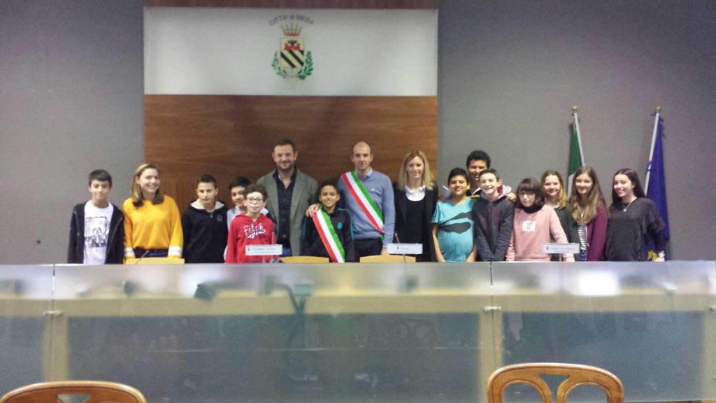 Il Consiglio comunale dei ragazzi debutta a Meda