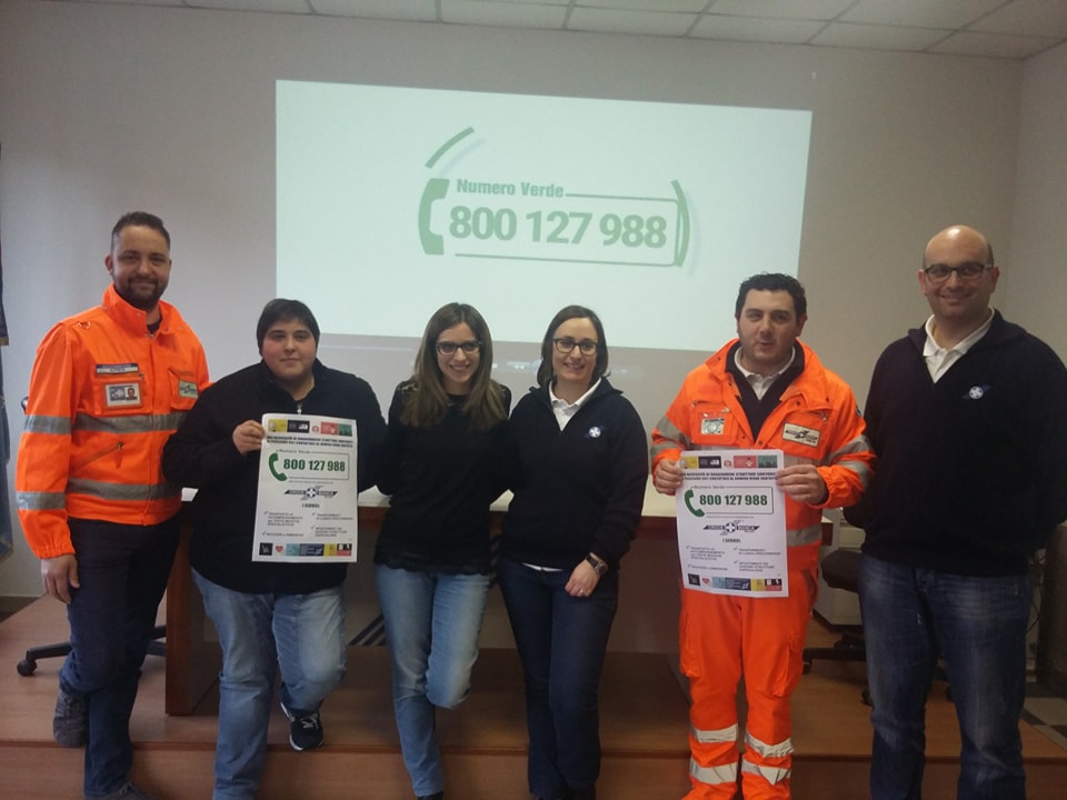 Le sezioni Brianza della Croce Bianca attivano il numero verde