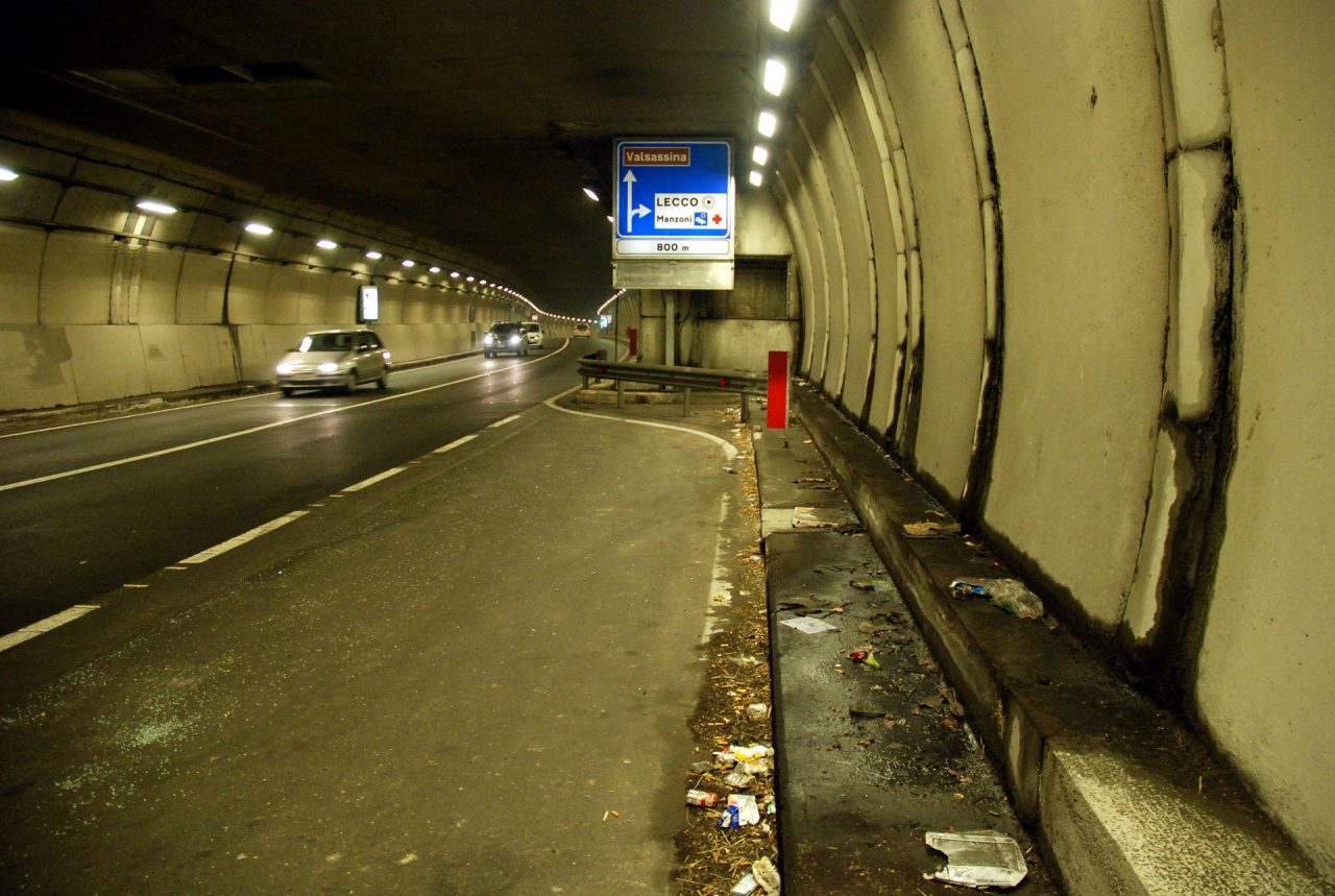 Lavori sulla Statale 36: stop alle auto sulla Lecco Ballabio e nei tunnel lecchesi