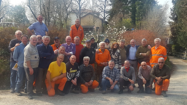 Parco Dho riqualificato grazie ad Alpini e Protezione Civile