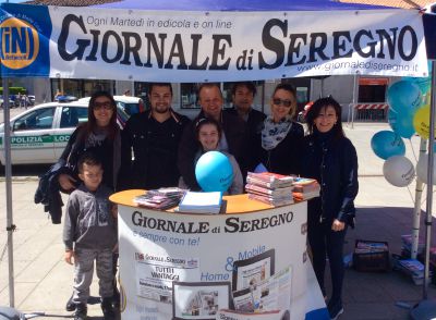 Alla sagra di Santa Valeria anche lo stand del Giornale di Seregno
