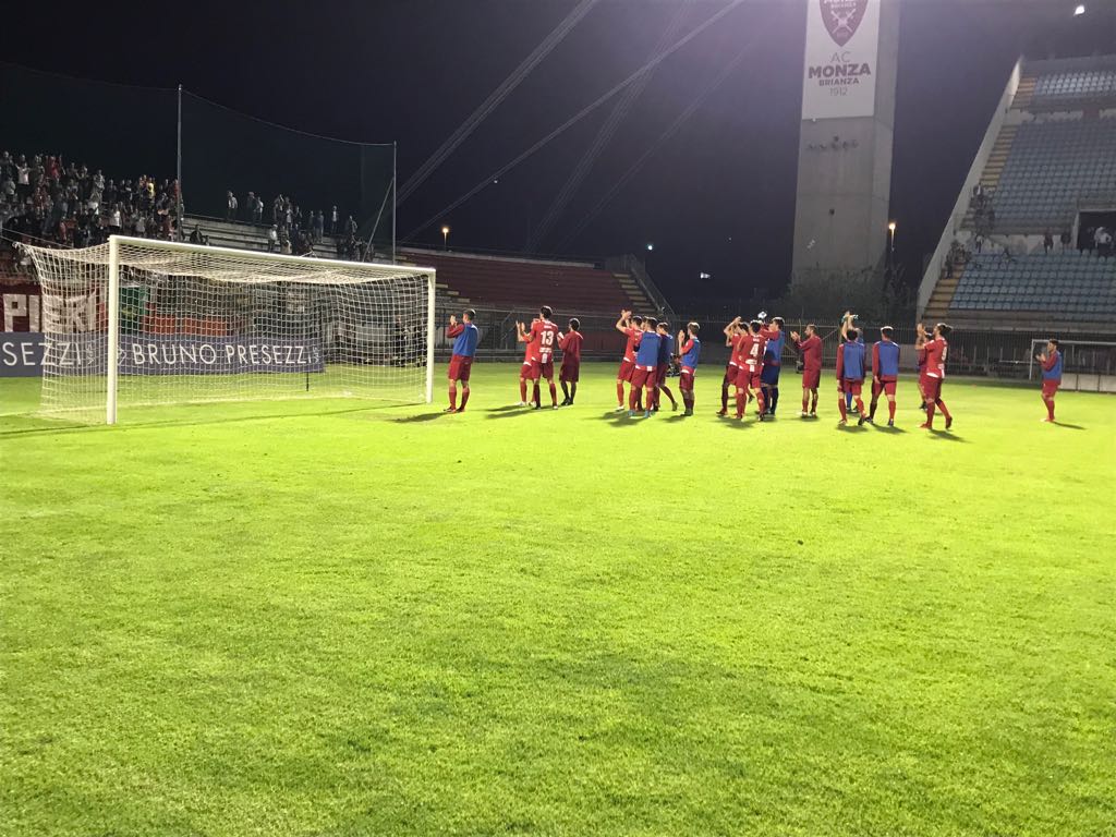 Calcio Serie C Monza-Giana 1-1. A Bruno risponde Cori, il pareggio è di rigore