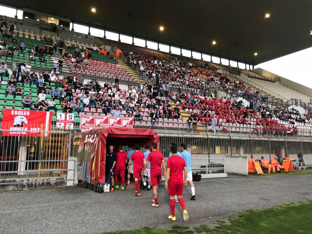 Calcio serie C Monza-Giana