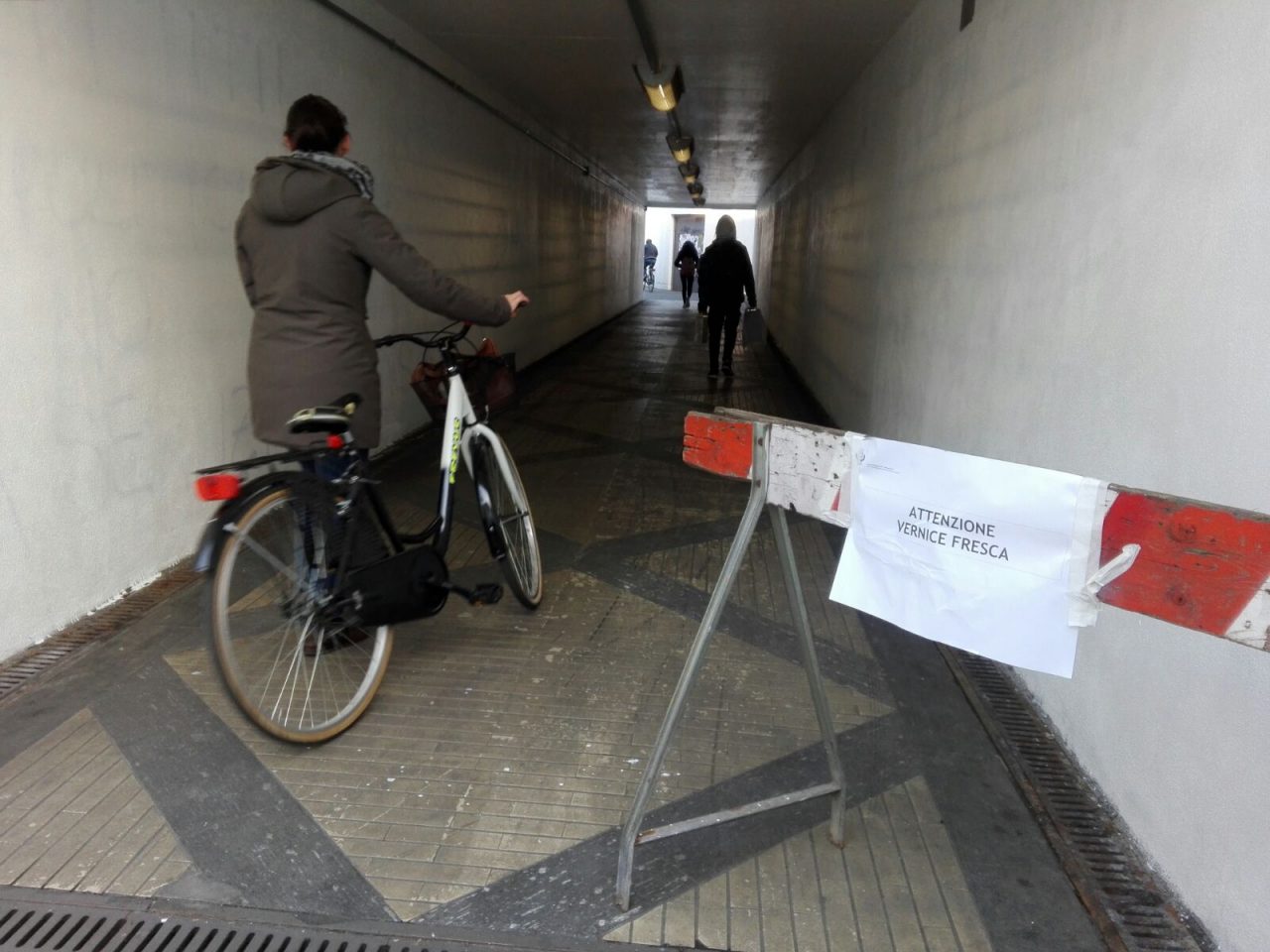 Il sottopasso di via Rota è tornato “immacolato”