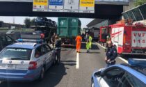 Incidenti e code sull'autostrada A4 a Monza verso Milano