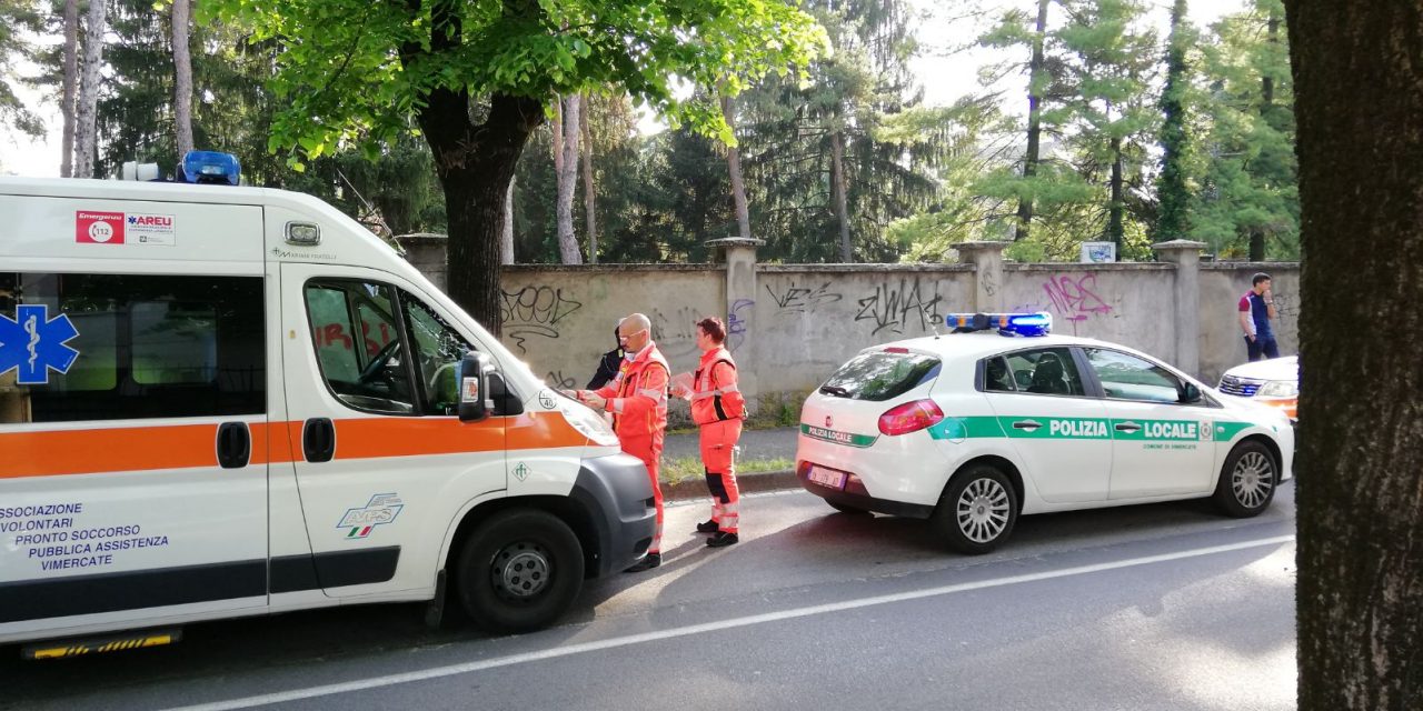 Scontro auto moto 67enne finisce in ospedale FOTO