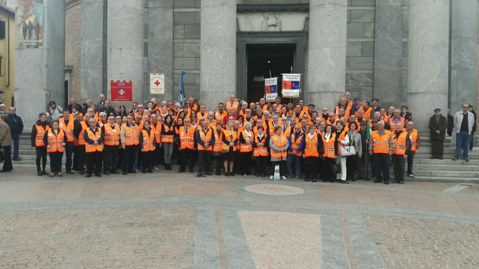 Volontari di Auto Amica in festa oggi a Seregno