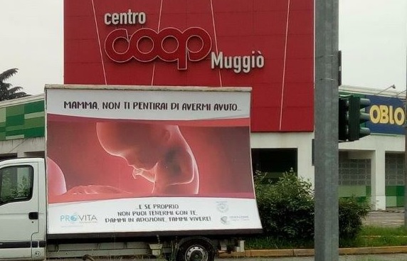 Aborto: la campagna Pro Life passa anche da Muggiò