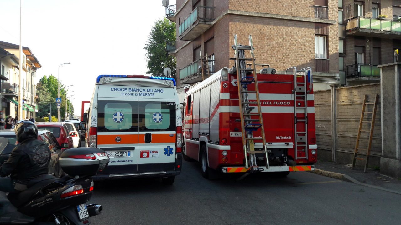 Giussano: persona non risponde in casa, soccorsi in azione.