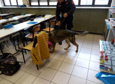 In classe con la droga, studente beccato dai Carabinieri