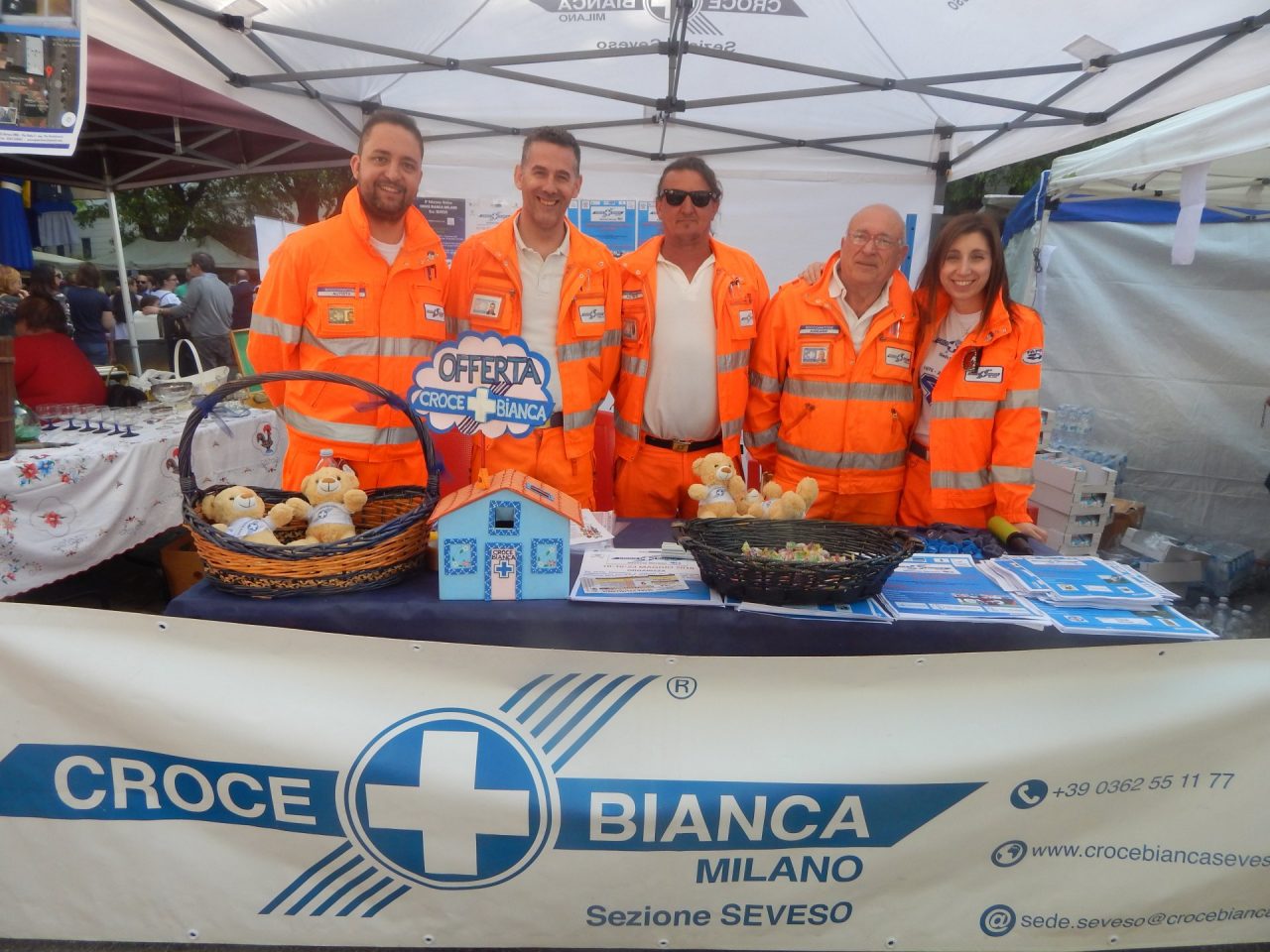 Coronavirus, Croce Bianca Seveso aiuta l’ospedale di Desio