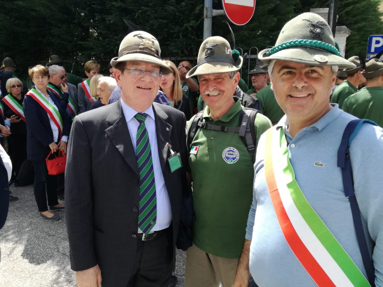 Il sindaco di Carate all’adunata degli Alpini