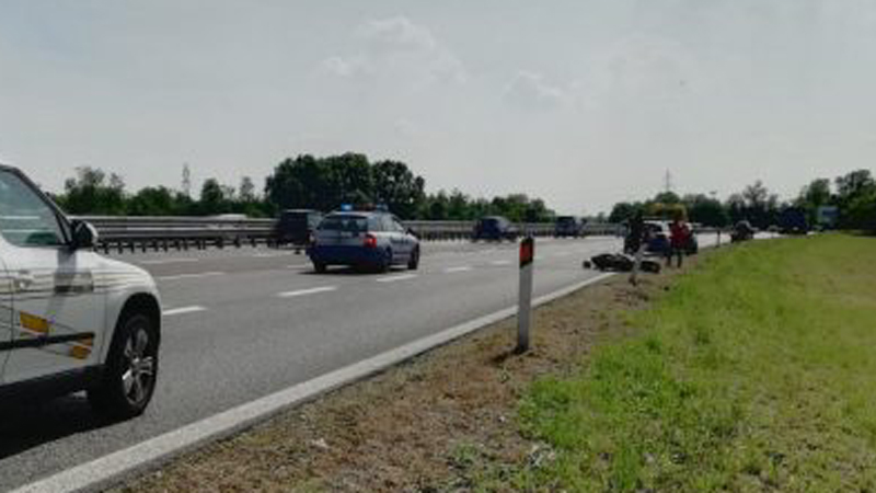 E’ morto il motociclista 27enne dell’incidente in Tangenziale Est