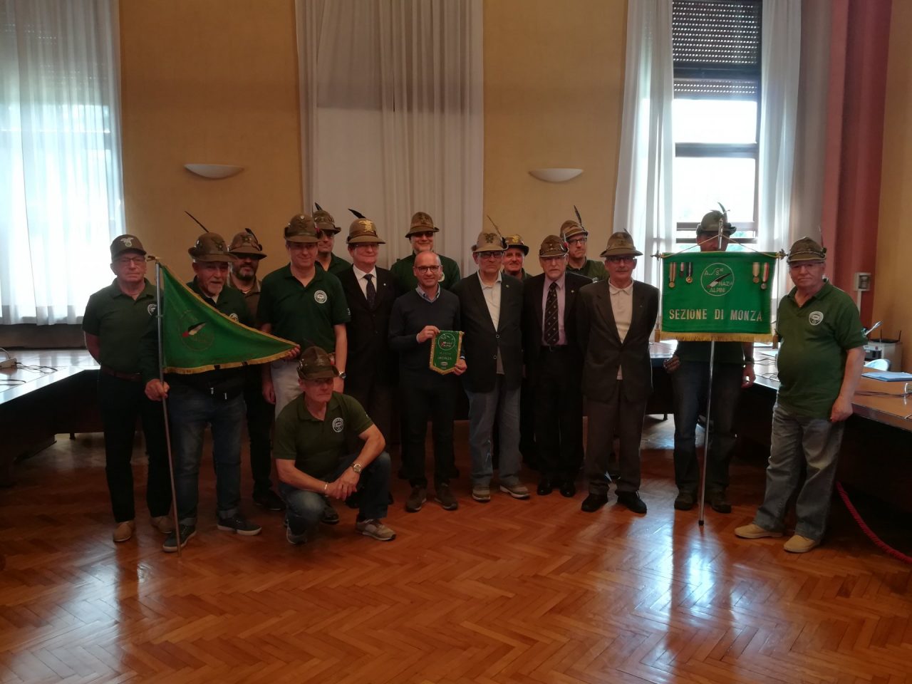 Gli Alpini di Villasanta pronti a far festa