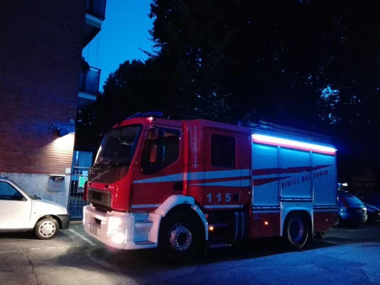 Fuga di gas a San Rocco, sul posto i Vigili del fuoco