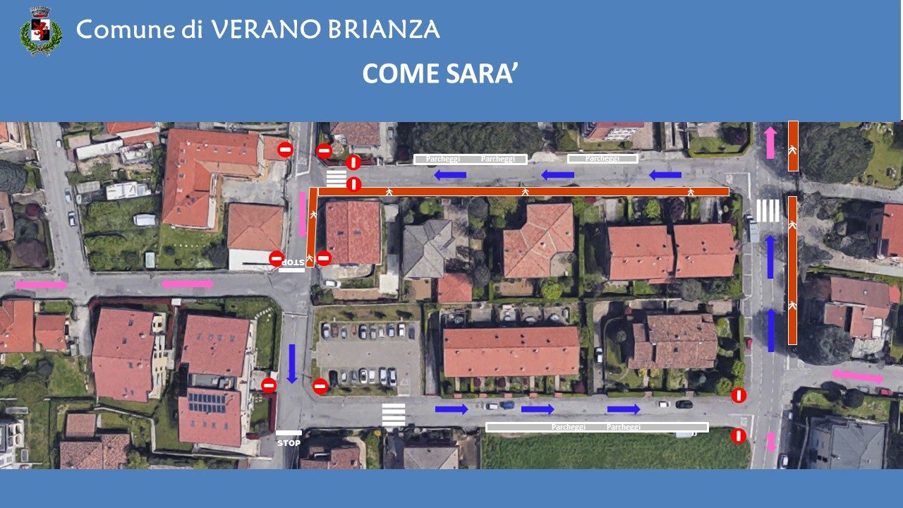 Nuova viabilità in via Donizetti e  via Rossini a Verano