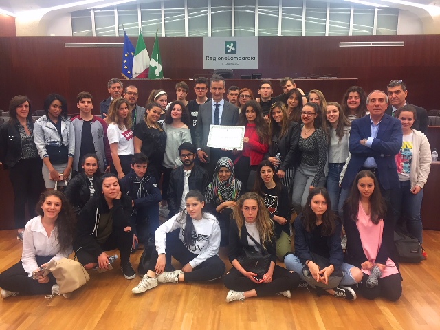 Consiglieri per un giorno: a Palazzo Pirelli gli studenti dell’istituto Milani di Meda