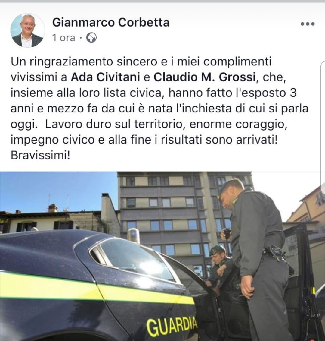 Frode Fiscale Milionaria, Inchiesta Nata Dal Gruppo Di Opposizione Di ...