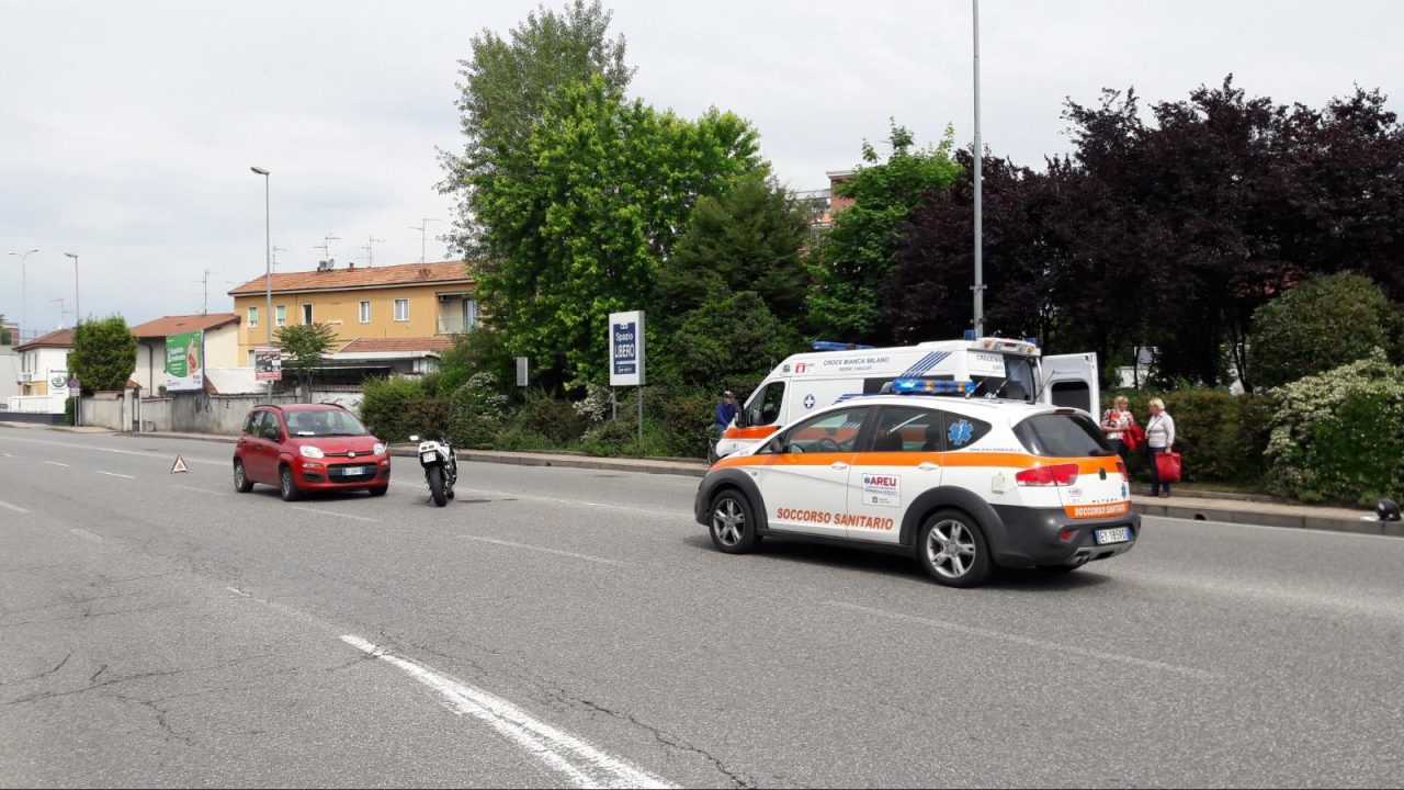Incidente sulla Monza – Saronno, motociclista trasportato al San Gerardo