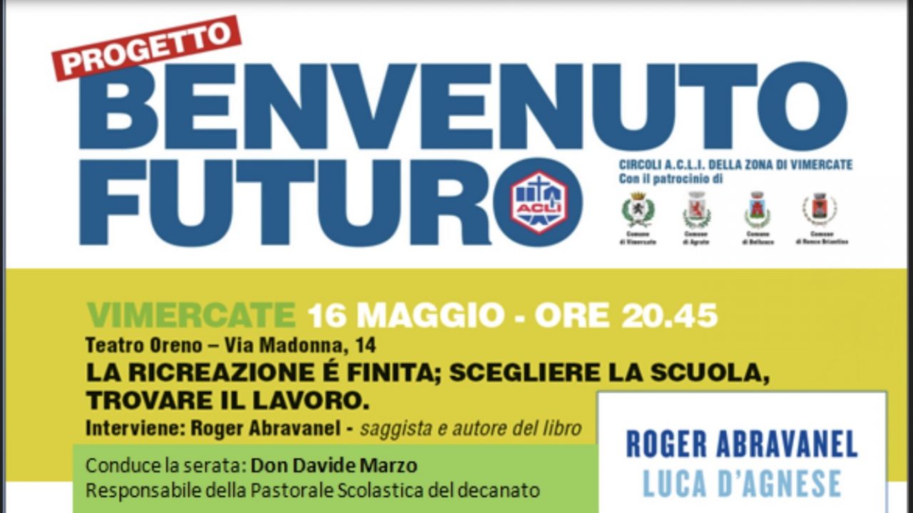 Ricreazione finita, tutti al lavoro… forse