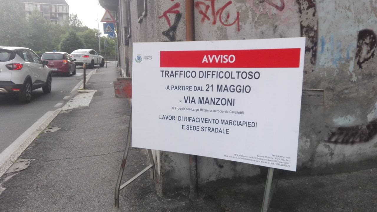 Via Manzoni, pronta a voltare pagina…