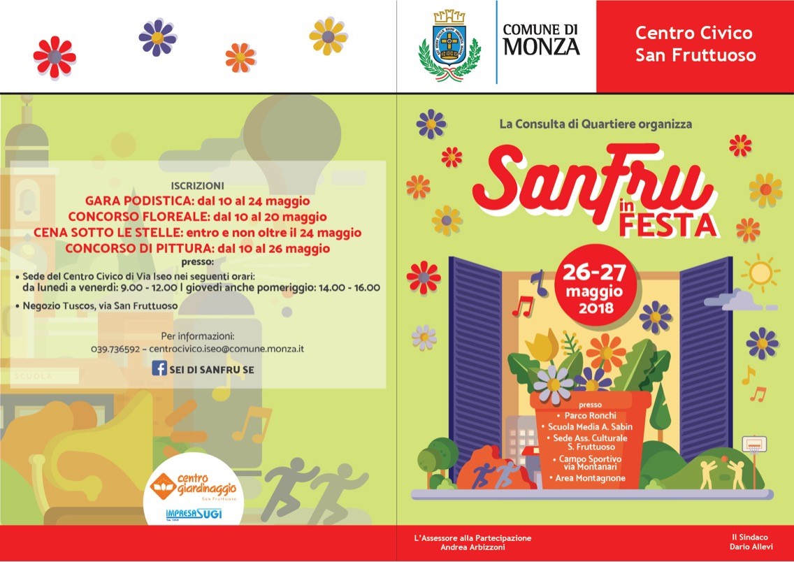“SanFru in festa” con eventi, mostre e premiazioni