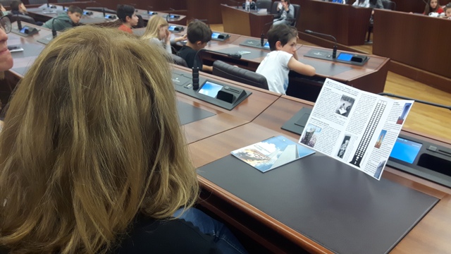 Gli studenti di Lentate in visita al Consiglio regionale