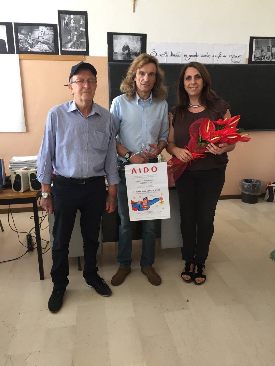 Gli studenti disegnano per l’Aido
