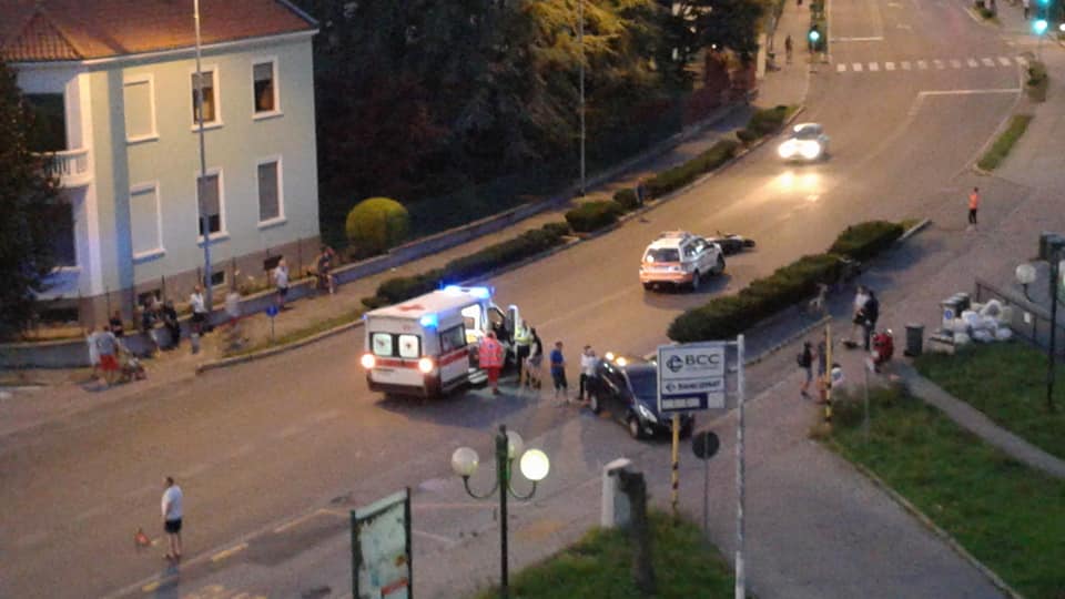 Schianto sulla Sp6, centauro 44enne in ospedale – GALLERIA