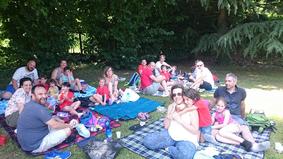 Camminata e  picnic per i bimbi e le famiglie dell’ asilo  di Robbiano