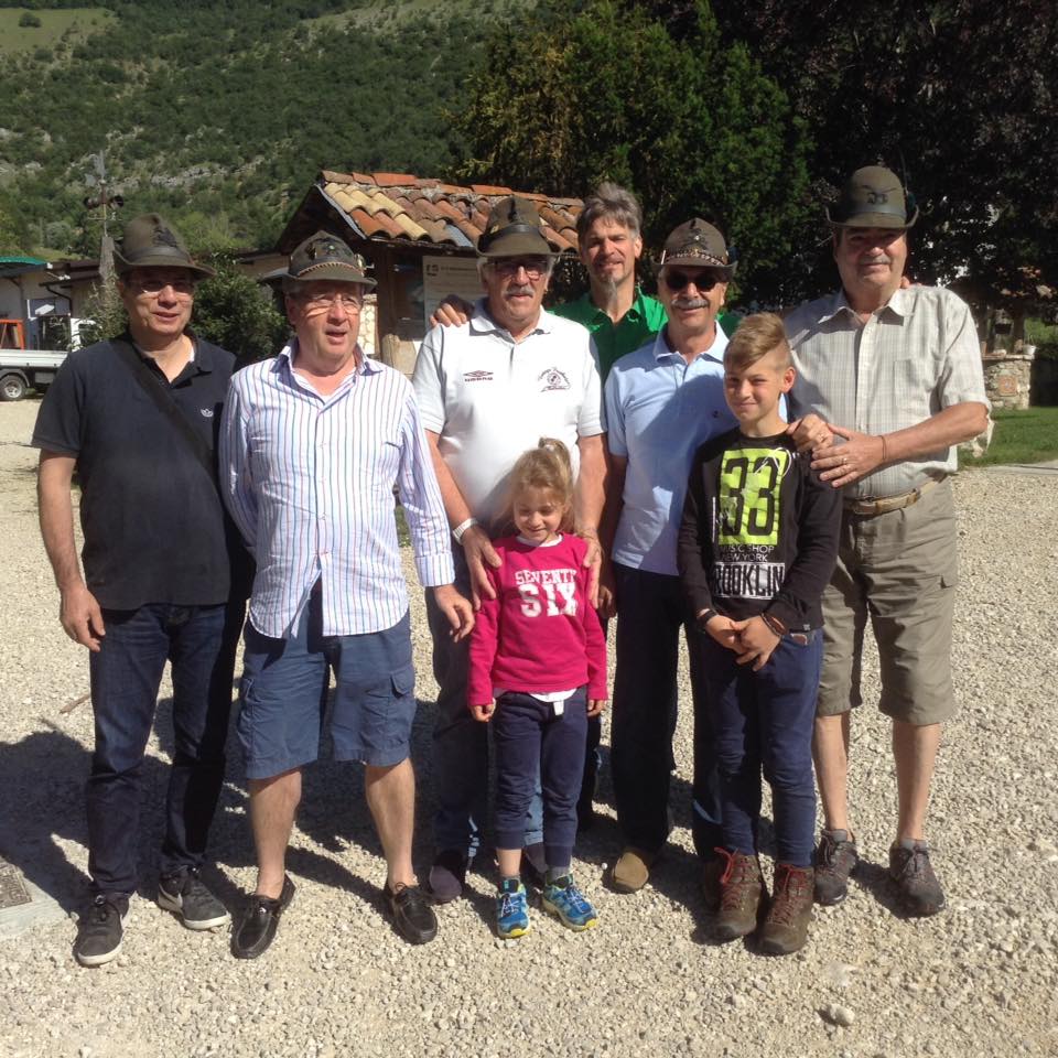 Gli Alpini di Trezzo fra i popoli terremotati di Amatrice