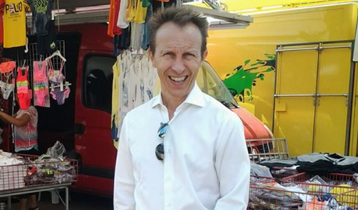 Che ci fa Cristiano Militello al mercato di Desio?