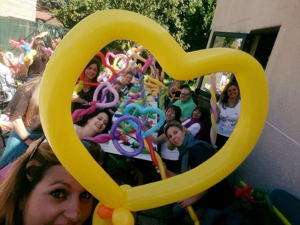 I volontari Abio alle prese… con i palloncini FOTO VIDEO