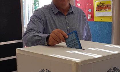 Elezioni comunali  a Nova Milanese, Eugenio Pizzigallo ai seggi