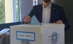 Elezioni comunali a Carate, Luca Veggian al seggio