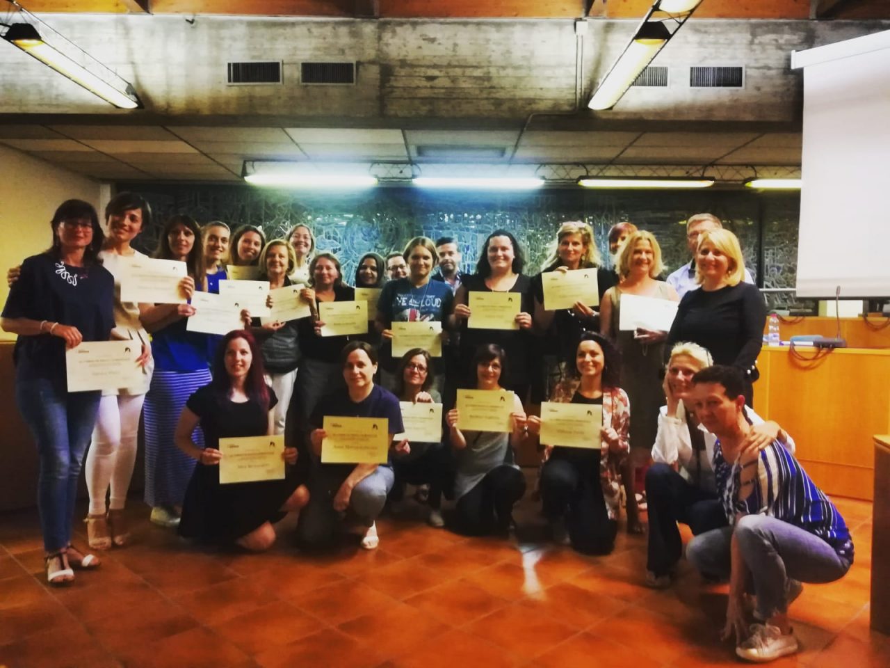 Difesa personale, attestati di fine corso