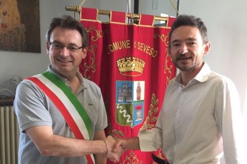 Luca Allievi si insedia in Comune